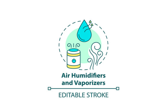 Air Humidifiers and Vaporizers Icon