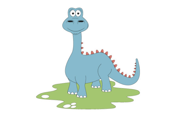 Cute Dinosaur Cartoon
