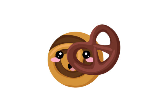 Double Sweet Chocolate Cookie Kawaii