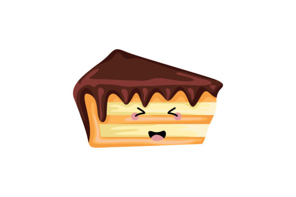 Pretty Sweet Chocolate Cake Kawaii