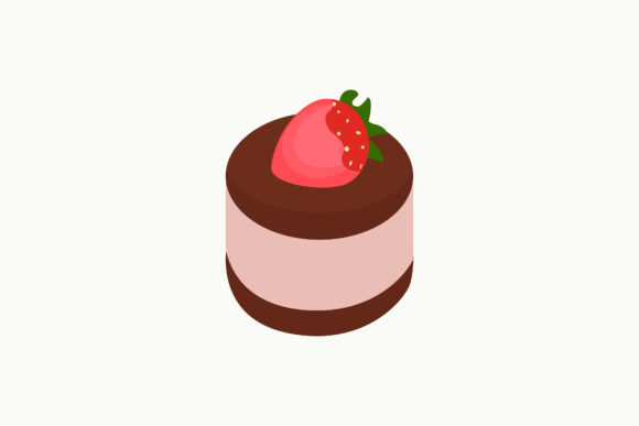 Very Sweet Chocolate and Strawberry Cake